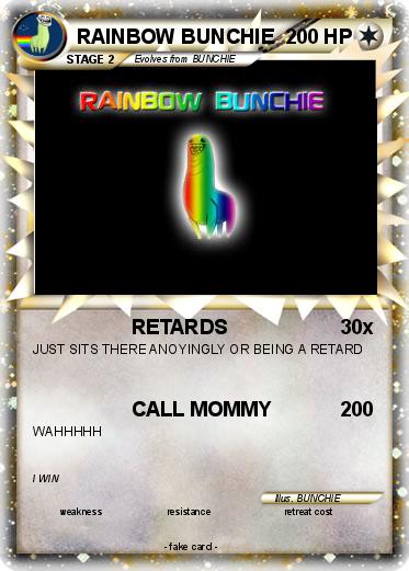 Pokemon RAINBOW BUNCHIE