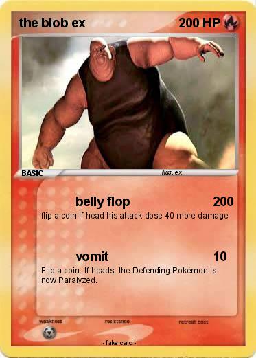 Pokemon the blob ex