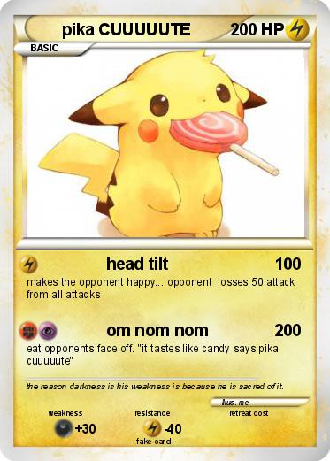 Pokemon pika CUUUUUTE