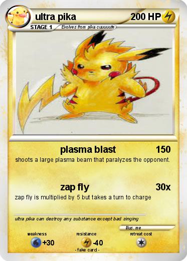 Pokemon ultra pika