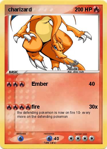 Pokemon charizard