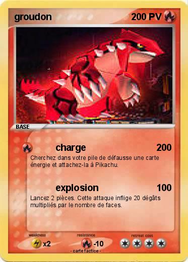 Pokemon groudon