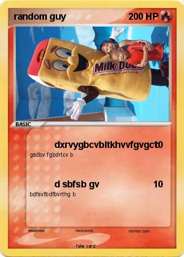 Pokemon random guy