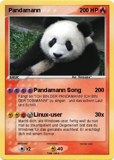 Pokemon Pandamann
