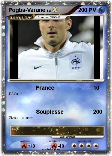 Pokemon Pogba-Varane