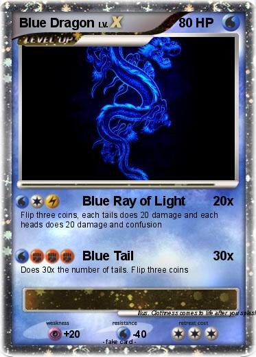 Pokemon Blue Dragon