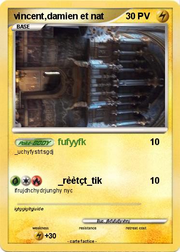 Pokemon vincent,damien et nat