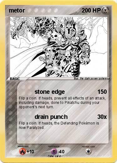Pokemon metor