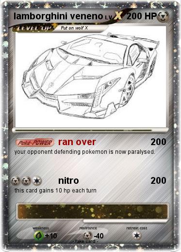 Pokemon lamborghini veneno