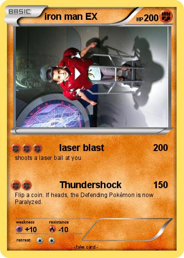 Pokemon iron man EX