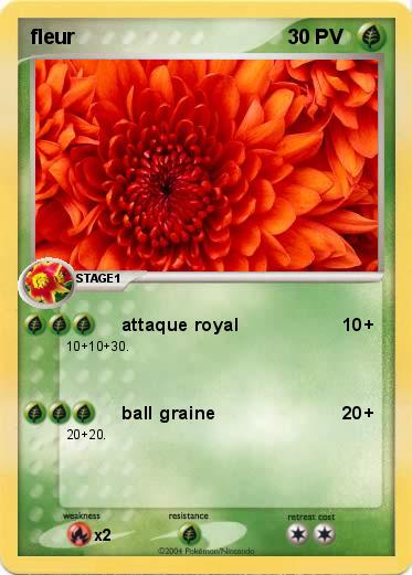 Pokemon fleur