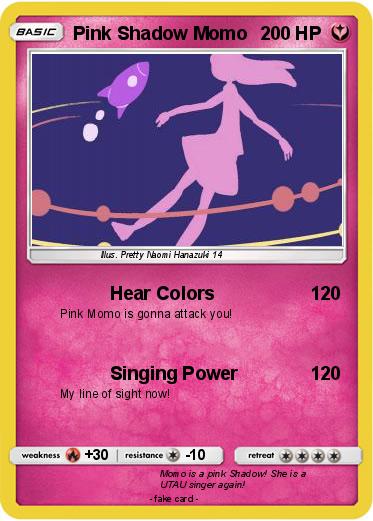 Pokemon Pink Shadow Momo