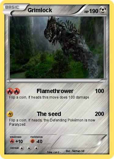 Pokemon Grimlock