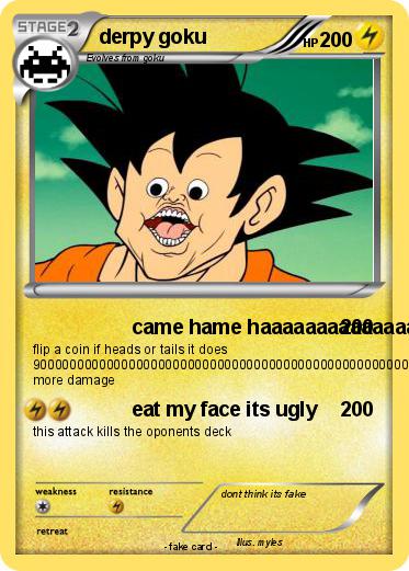 Pokemon derpy goku