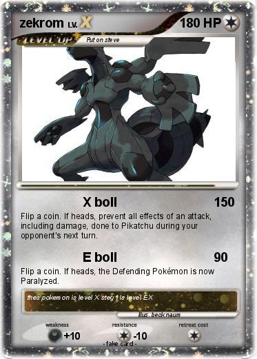 Pokemon zekrom