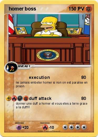 Pokemon  homer boss