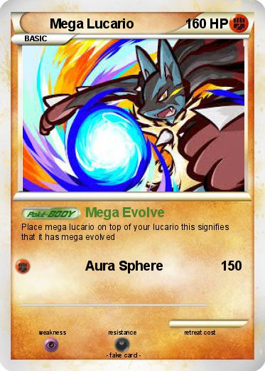 Pokemon Mega Lucario