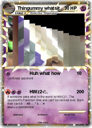Pokemon Thingummy whatsit