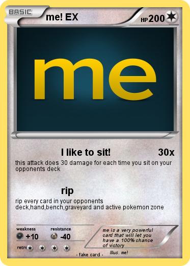 Pokemon me! EX