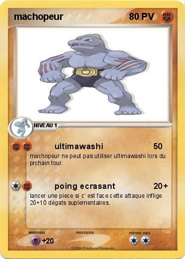 Pokemon machopeur