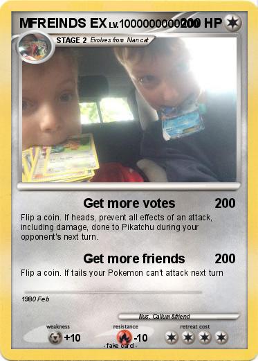 Pokemon MFREINDS EX