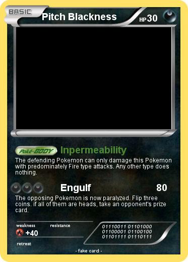 Pokemon Pitch Blackness