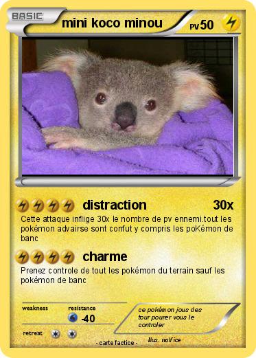 Pokemon mini koco minou
