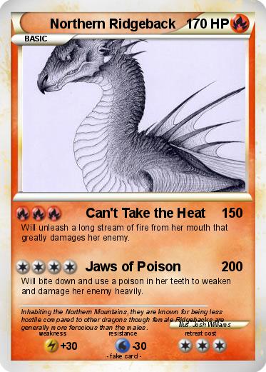 Pokemon Northern Ridgeback