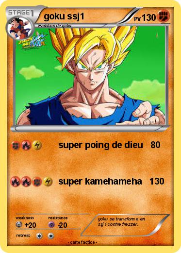 Pokemon goku ssj1