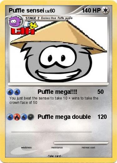 Pokemon Puffle sensei
