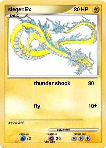 Pokemon sleger.Ex