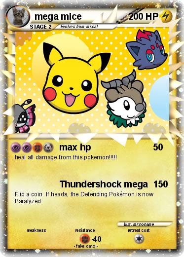 Pokemon mega mice