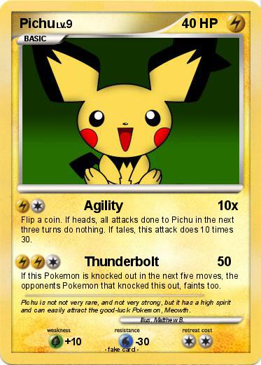 Pokemon Pichu
