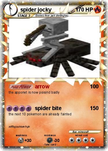 Pokemon spider jocky