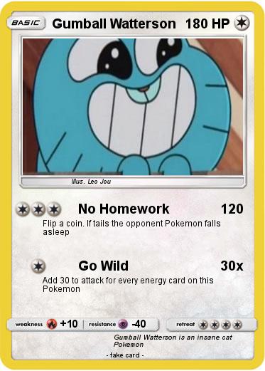 Pokemon Gumball Watterson