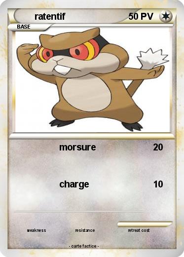Pokemon ratentif