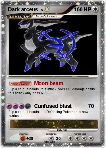 Pokemon Dark arceus