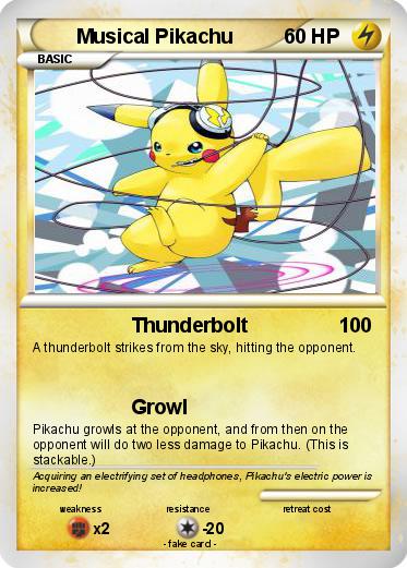 Pokemon Musical Pikachu