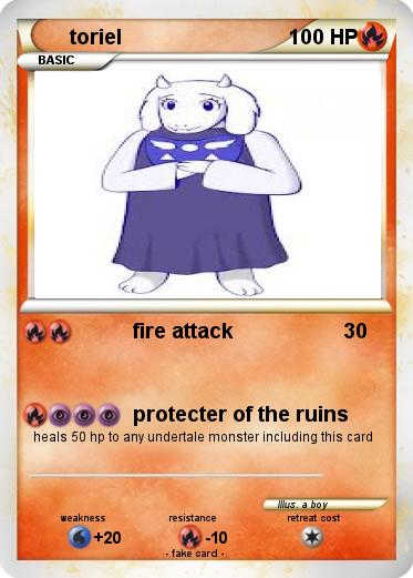 Pokemon toriel