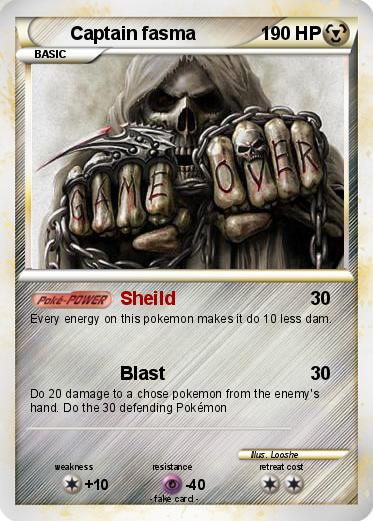 Pokemon Captain fasma