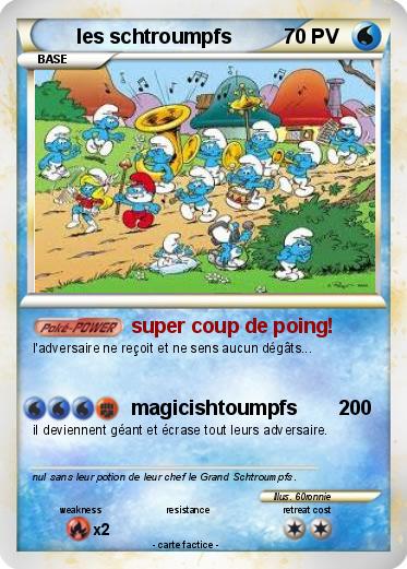 Pokemon les schtroumpfs