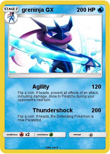 Pokemon greninja GX