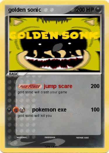 Pokemon golden sonic