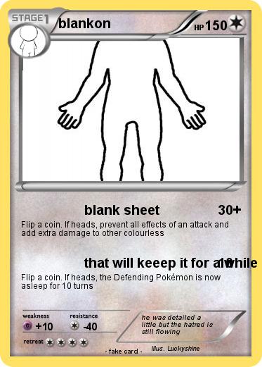 Pokemon blankon