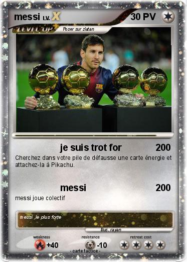 Pokemon messi