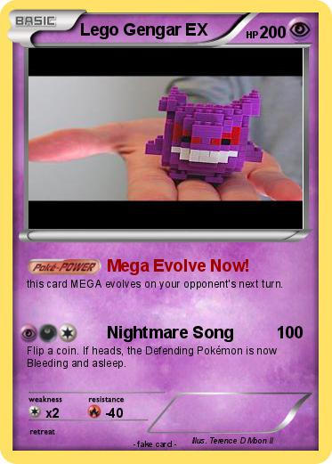 Pokemon Lego Gengar EX