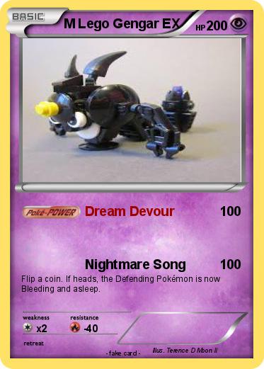 Pokemon M Lego Gengar EX