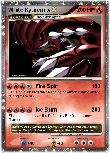 Pokemon White Kyurem