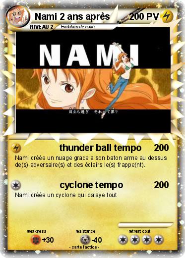 Pokemon Nami 2 ans après