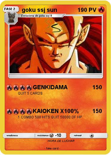 Pokemon goku ssj sun